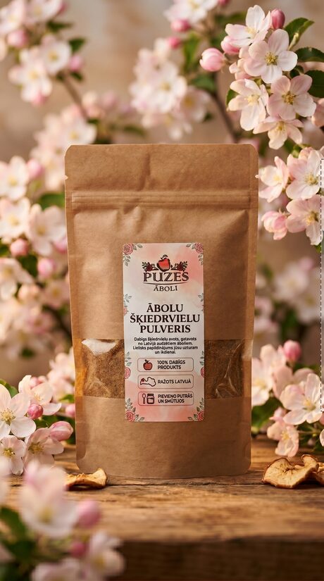 Ābolu šķiedrvielu pulveris 170g